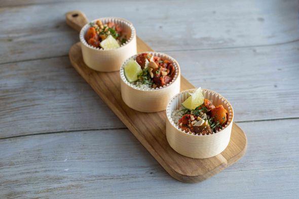 10 Mini plats chauds "Le Vegan"