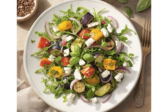 SALADE AUX LÉGUMES GRILLÉS
