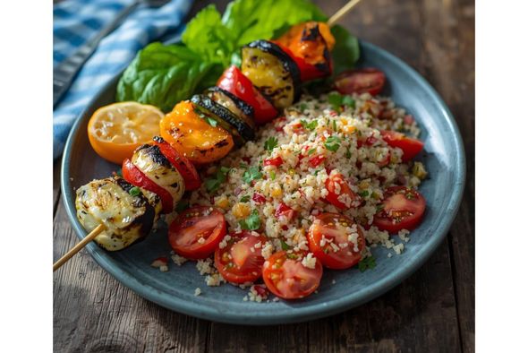 BROCHETTE DE LÉGUMES GRILLÉS