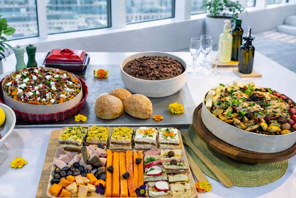 Buffet estival du jardin (pour 10 personnes)