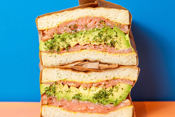 Salmon Sando (Demi)
