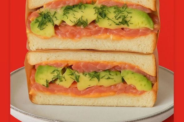 Salmon Sando (Demi)