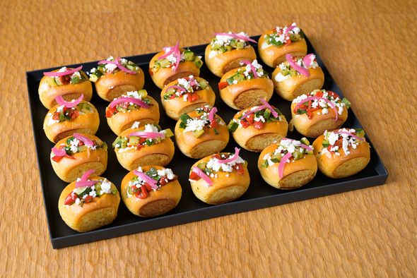 Plateaux Buns Végétarien - 20 pièces
