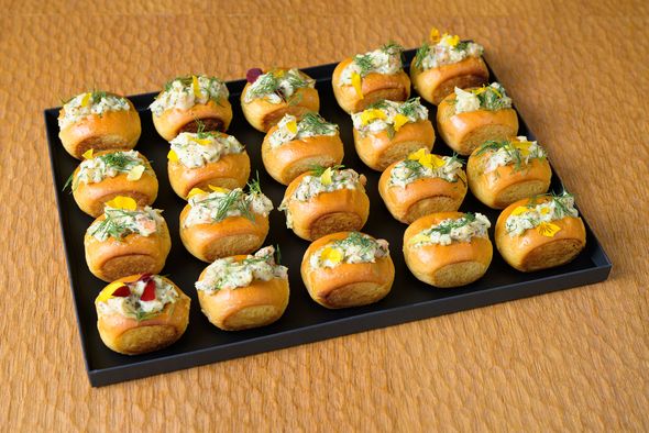 Plateaux Buns Gambas Roll - 20 pièces