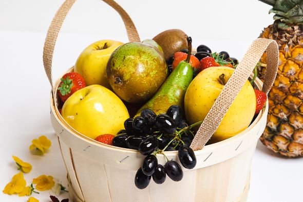 Corbeille de fruits frais