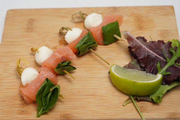 Pics Saumon Mozzarella