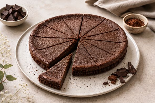Moelleux au chocolat ( 12 parts)