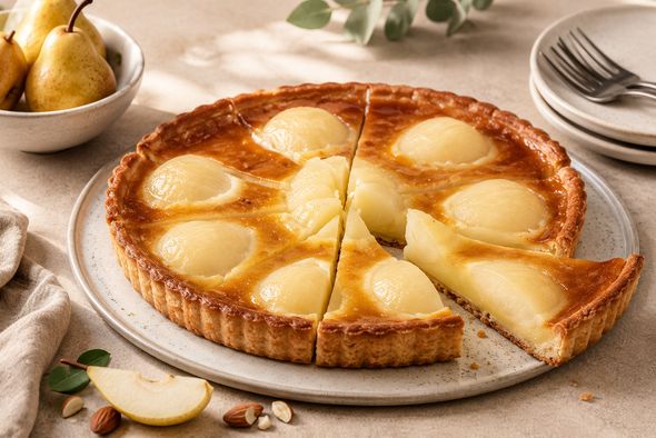 Tartes aux poires (10 parts)