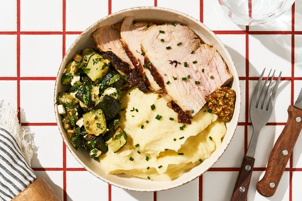 Noix de jambon braisée au miel