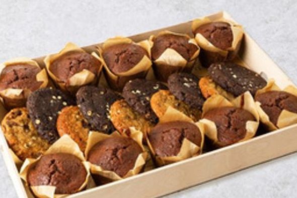 Plateau Muffins & Cookies (20 pièces)