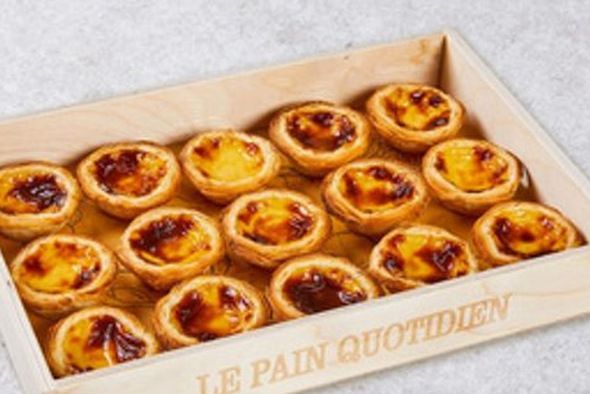 Plateau Pasteis de Nata (15 pièces)