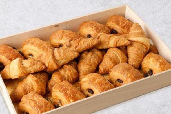 Plateau de Mini Viennoiseries Bio (20 pièces)