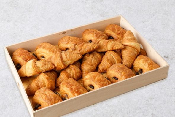 Plateau de Mini Viennoiseries Bio (20 pièces)