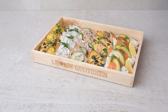 Tartines pain de blé (25 pièces)