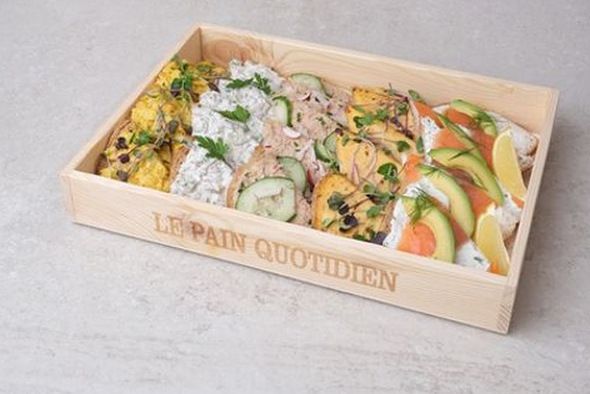 Tartines pain de blé (25 pièces)