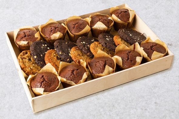 Plateau Muffins & Cookies (20 pièces)