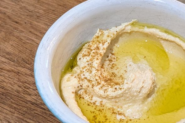 Houmous - Tahiné maison, Cumin, Huile d'Olive Bio