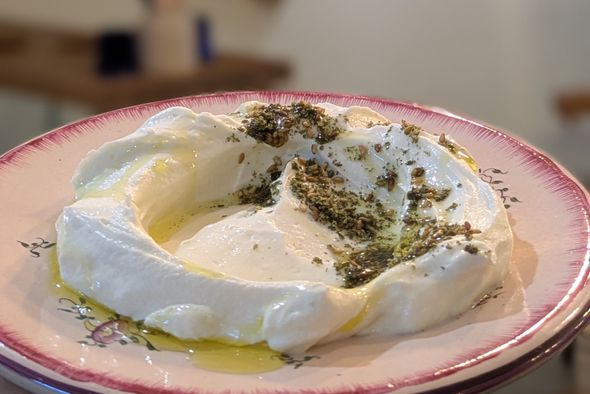 Labneh Onctueux Fait Maison, Zaatar Libanais