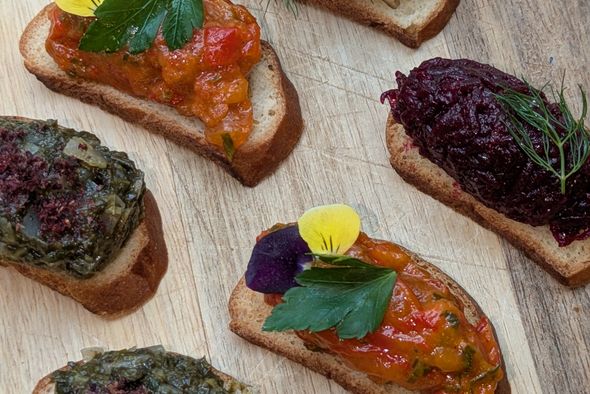 Assortiment de Crostinis x12