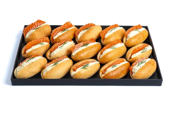 Plateau navettes saumon