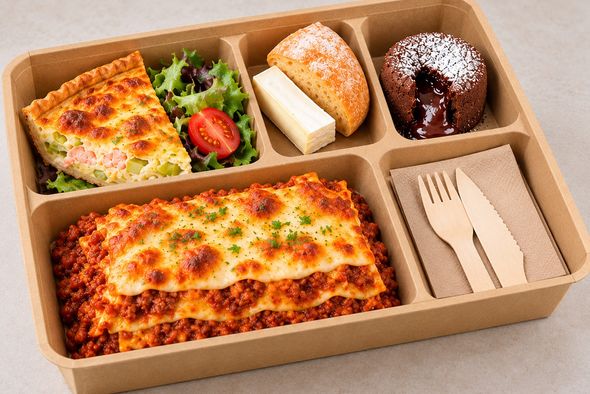 Plateau repas-Lasagnes viande hachée
