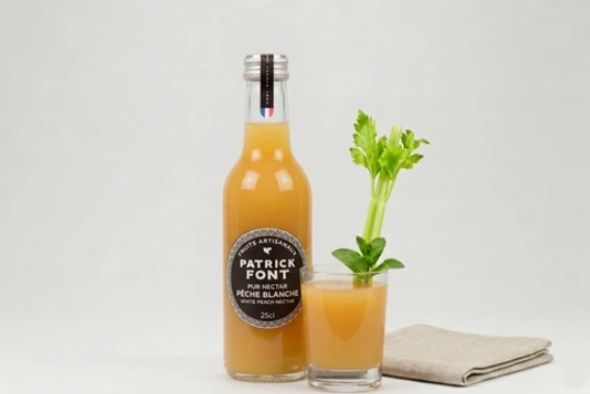 Jus de Pêche Blanche Patrick Font 1L