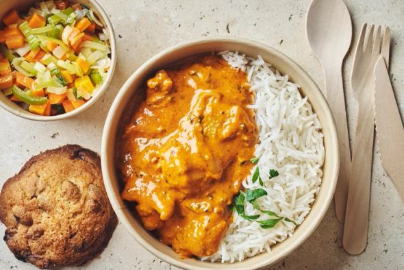Plateau-repas "Butter Chicken"