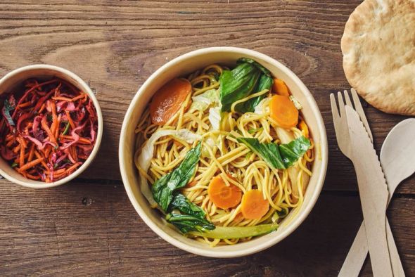 Plateau-repas Vegan "Chowmein"