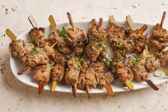 Brochettes Kabab-e Morgh