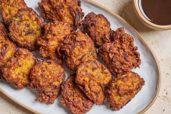 Onions Bhaji - Beignets d'oignons aux épices