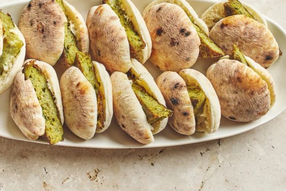 Mini-sandwichs Kuku Sibzamini