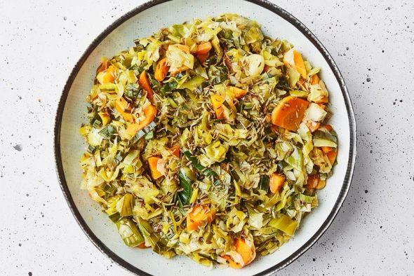 Barasia - Poireaux et carottes confits au cumin