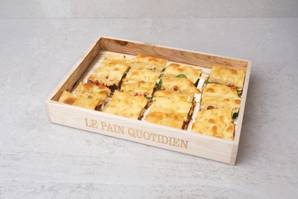 Snacking focaccia (20 pièces)