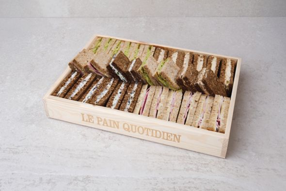 Mini tartines (32 pièces)