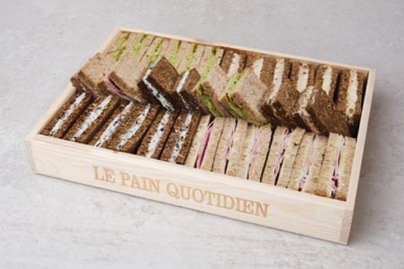 Mini tartines (32 pièces)