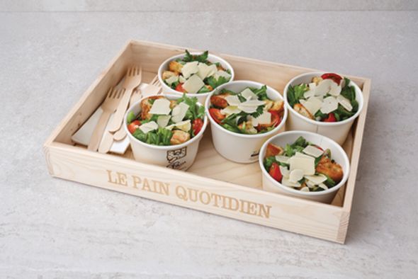 Plateau salades (5 portions moyennes)